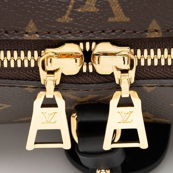 Louis Vuitton Monogram Canvas Petite Malle Souple Satchel - Picture 9 of 11